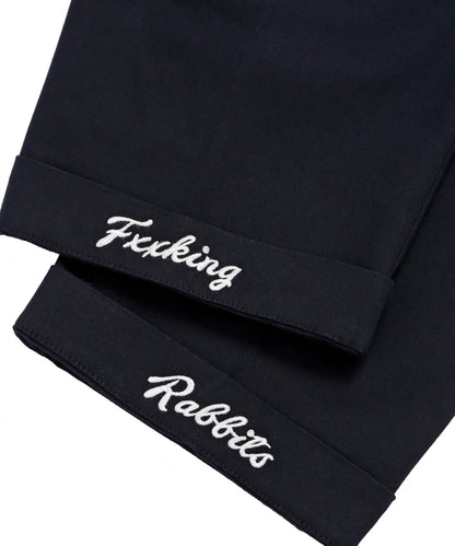 Embroidery High Tech Stretch Pants[FRP077]