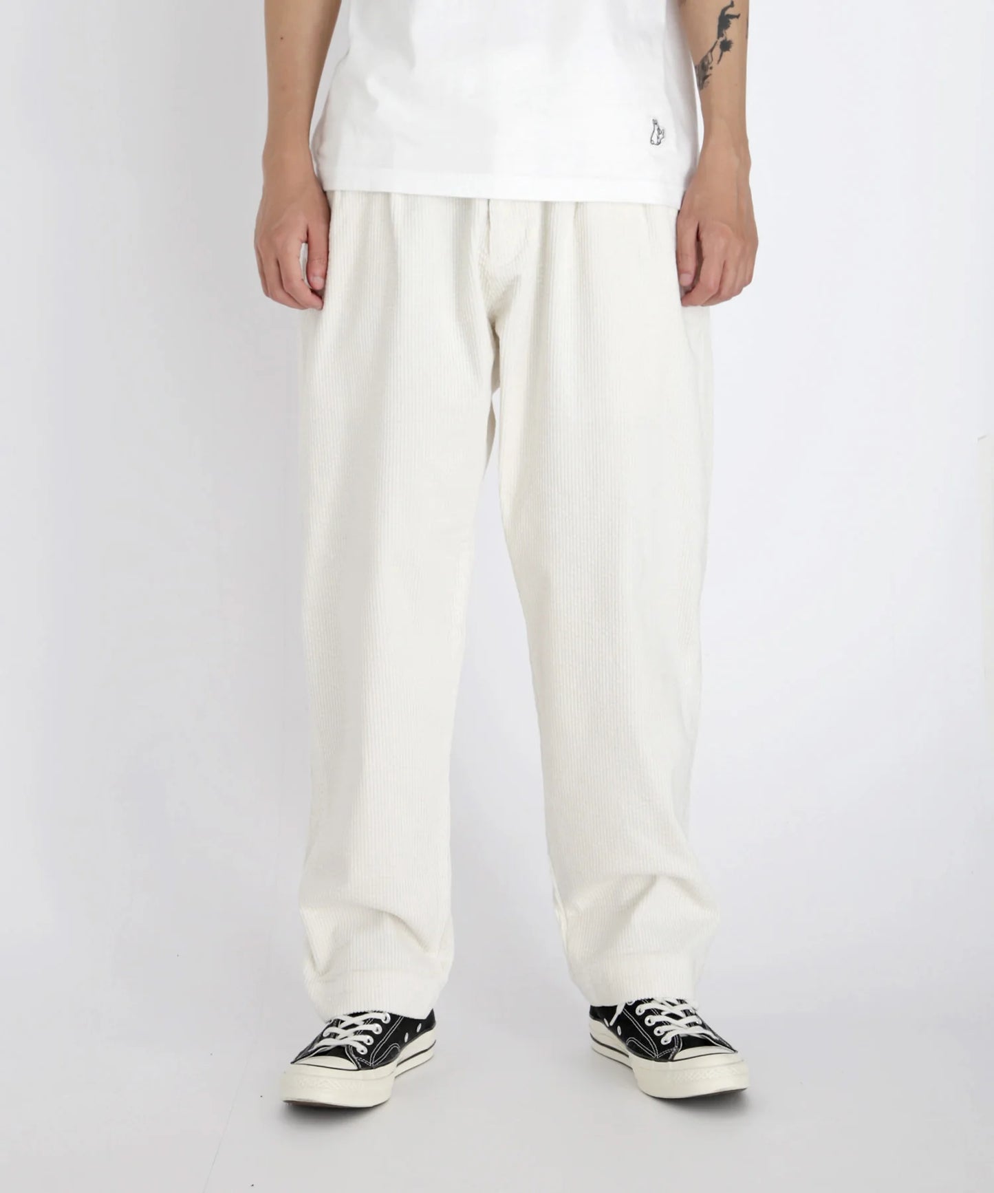#FR2 Brushed Corduroy Wide Pants