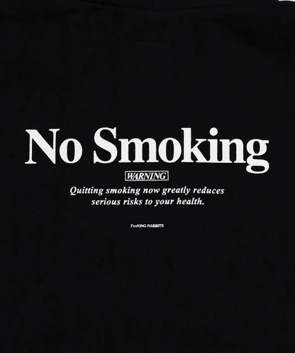 Embroidery No Smoking Art Hoodie