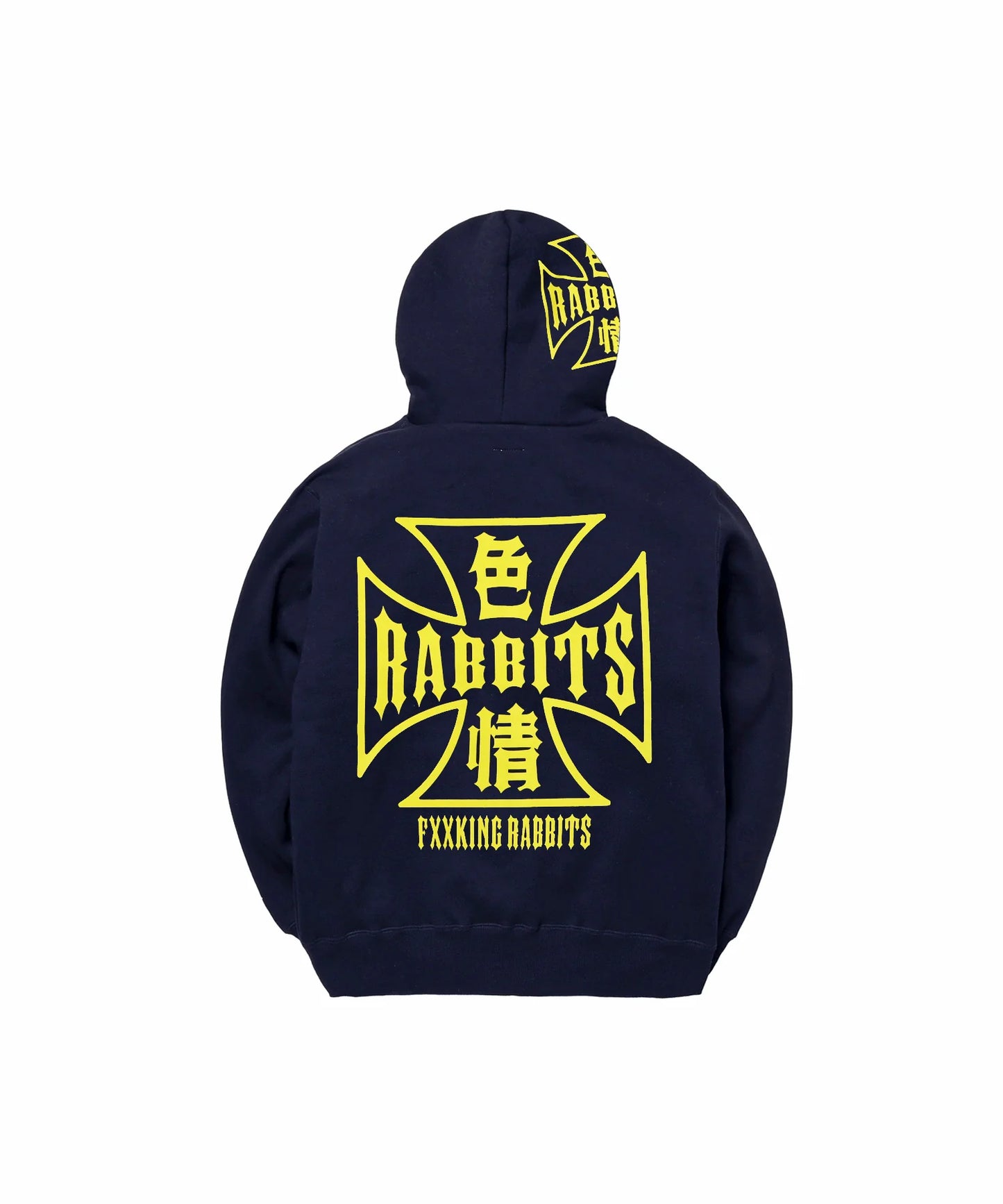 色情RABBITS Zip-up Hoodie