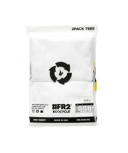 #FR2 ECOCYCLE Plain T-shirt 2-Pack