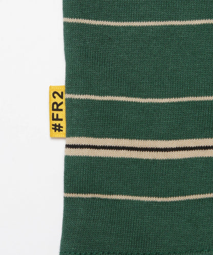 Oversized Stripe Polo Shirt