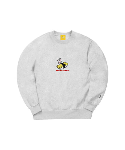 Embroidery Egg Sushi Rabbit Sweatshirt