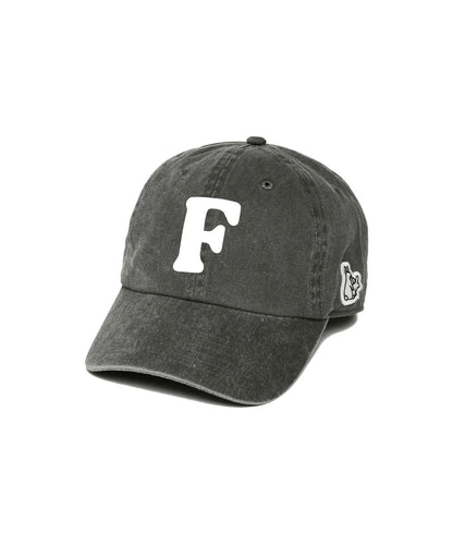 F Logo Garment Dye Cap