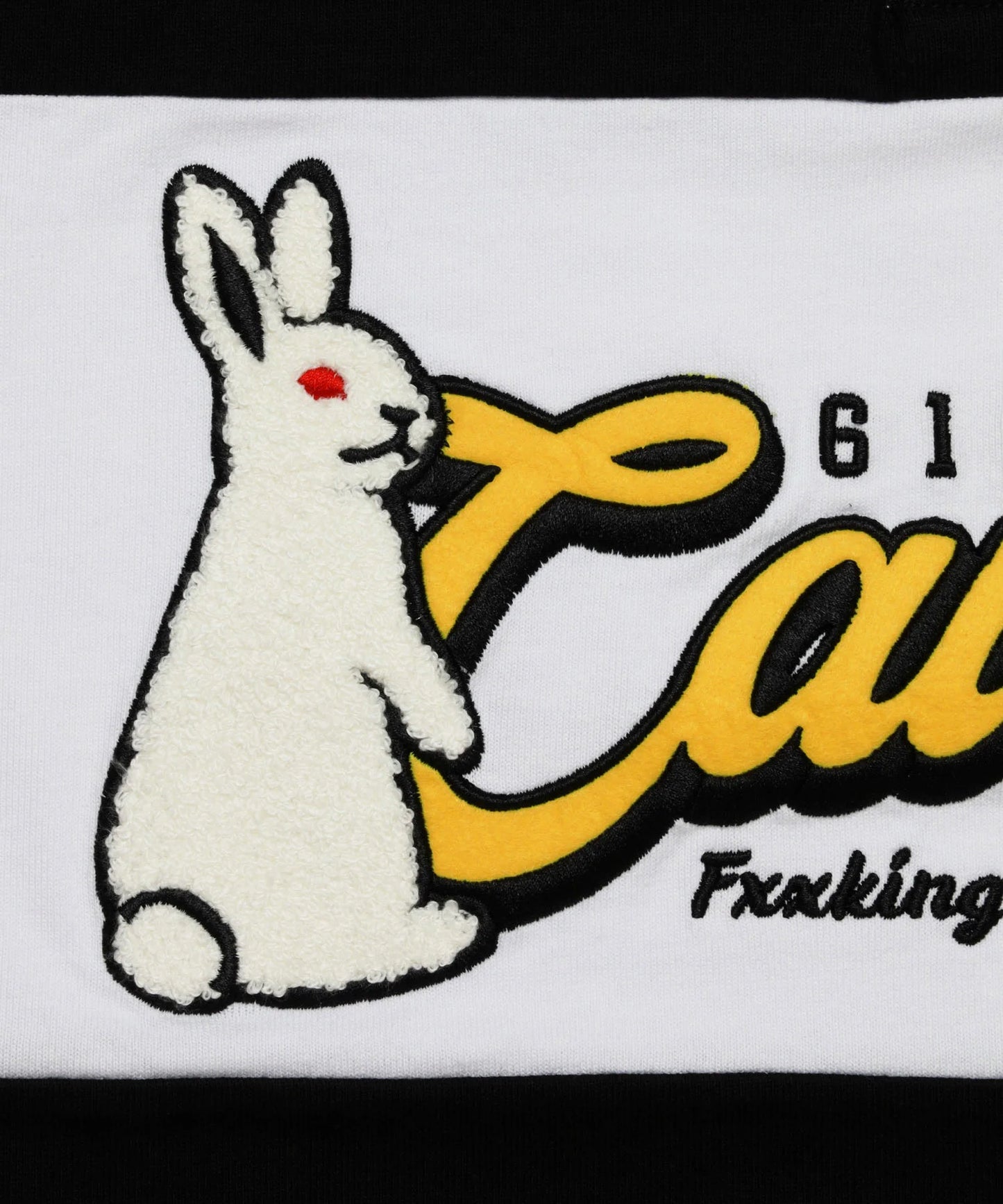 Caution Rabbit Classic Rugby Long-sleeve Shirt
