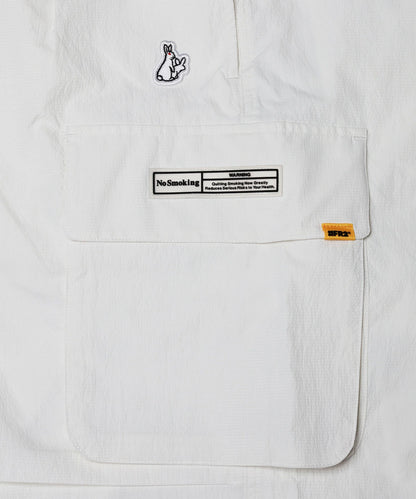 Washer Ripstop Wide Cargo Short Pants