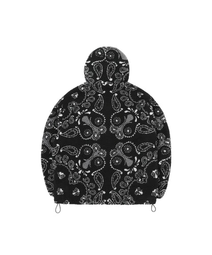 Paisley Fleece Hoodie