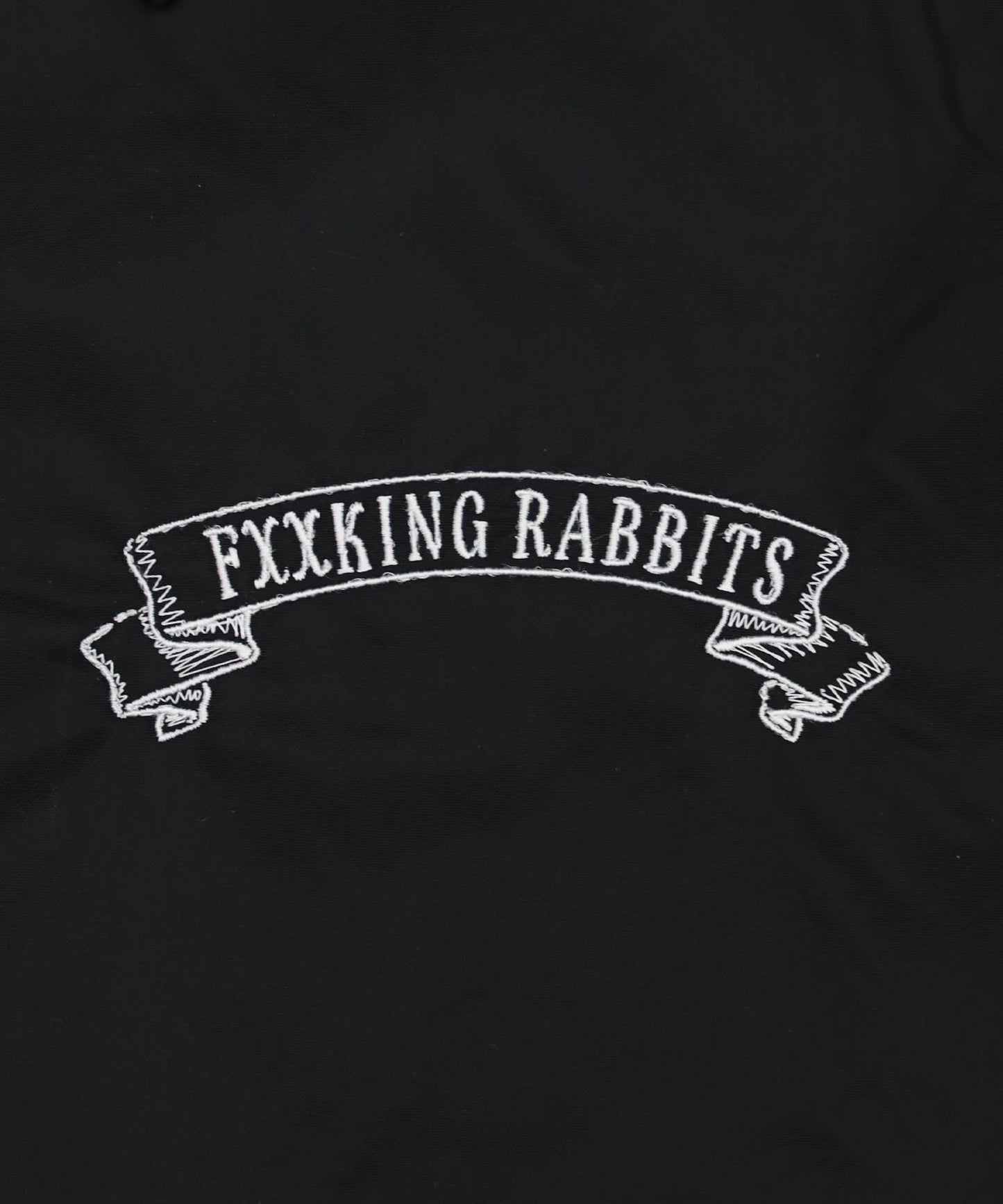 Angels with Rabbit Nylon Coach Jacket