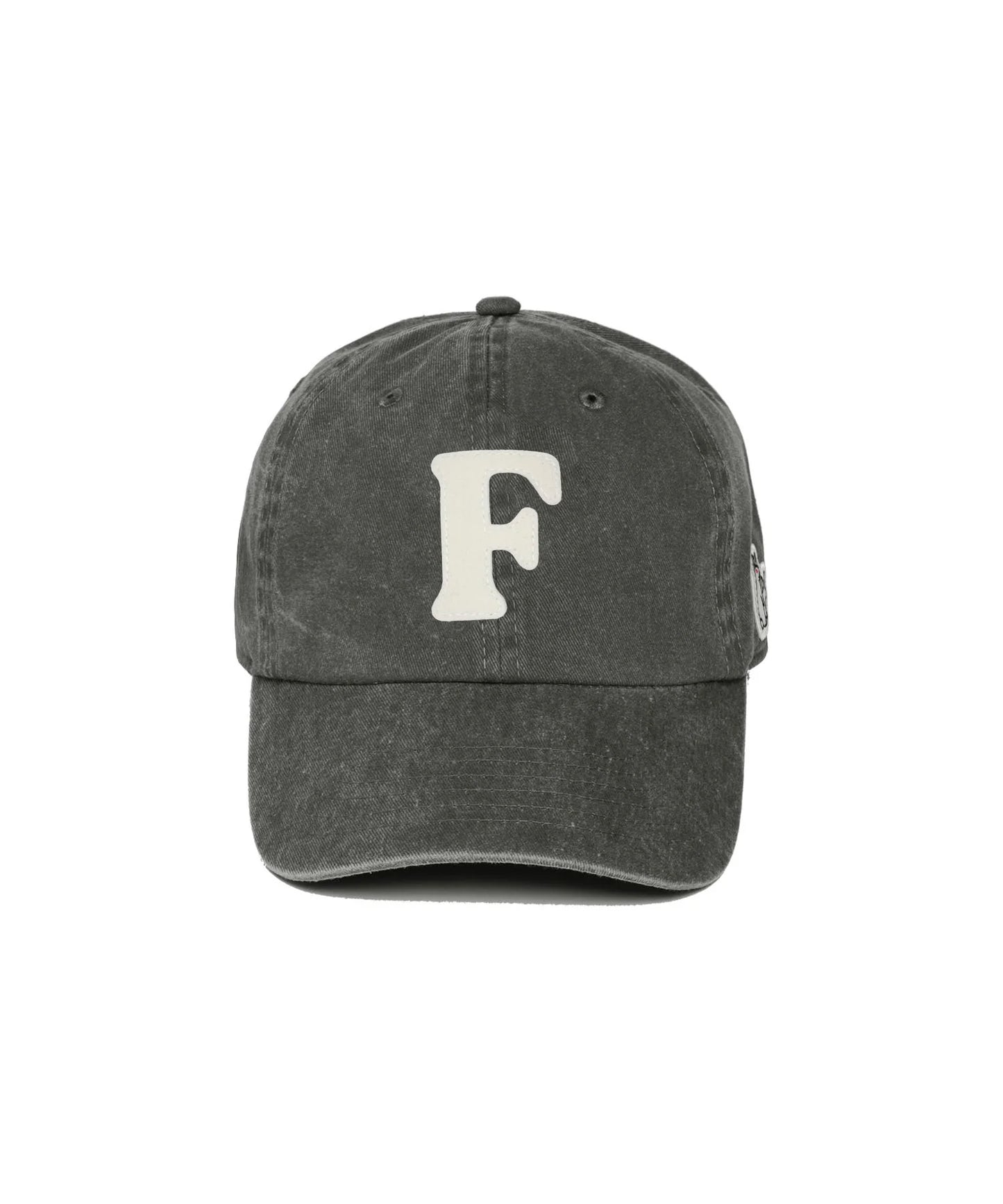 F Logo Garment Dye Cap