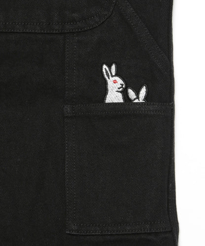 Back Pocket Icon Out Denim Short Pants