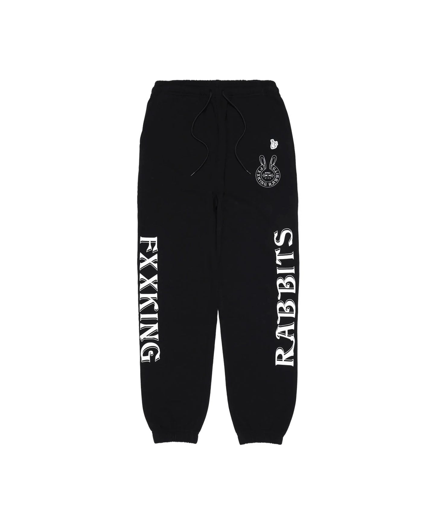 Embroidery Logo within Face Outline Sweat Pants
