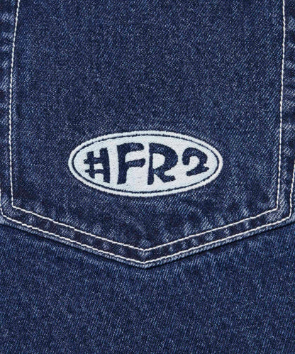 #FR2 Logo Wide Denim Pants