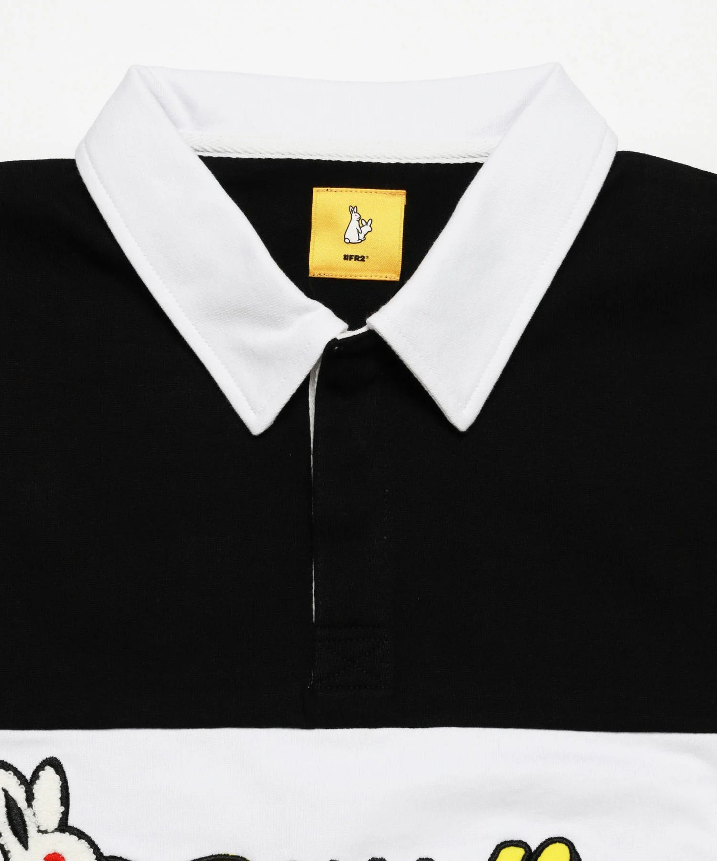 Caution Rabbit Classic Rugby Long-sleeve Shirt