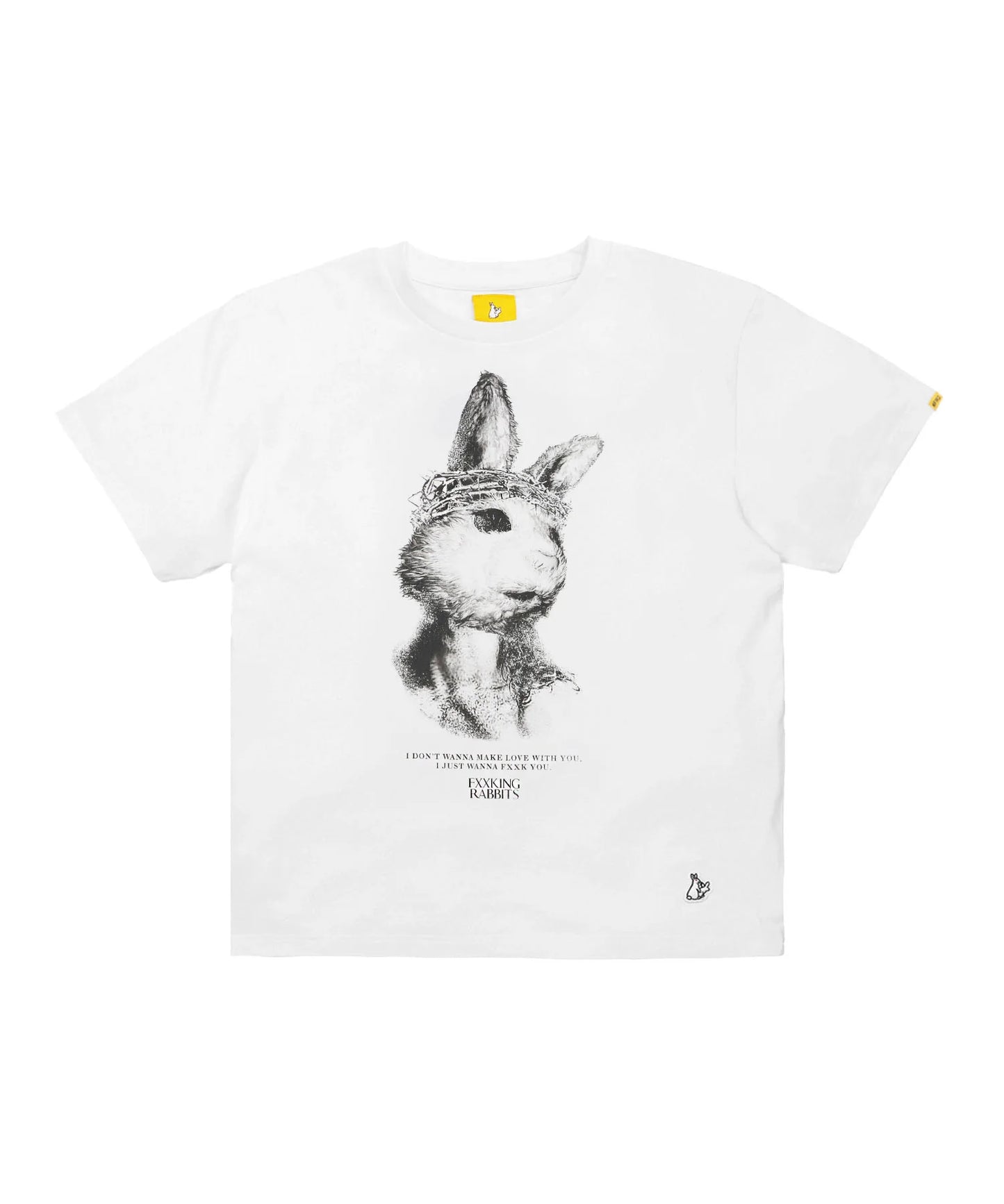 Rabbit Jesus Garment Dye T-shirt