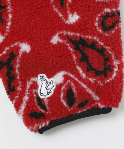 Paisley Fleece Hoodie