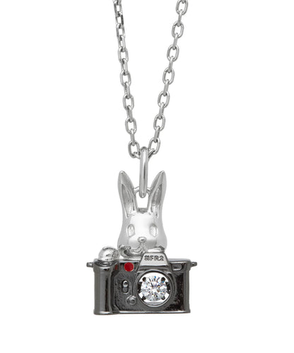 Dancing Stone Photographer Rabbit Necklace