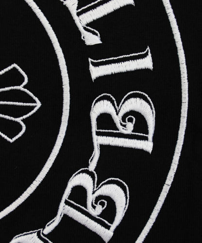 Embroidery Logo within Face Outline T-shirt