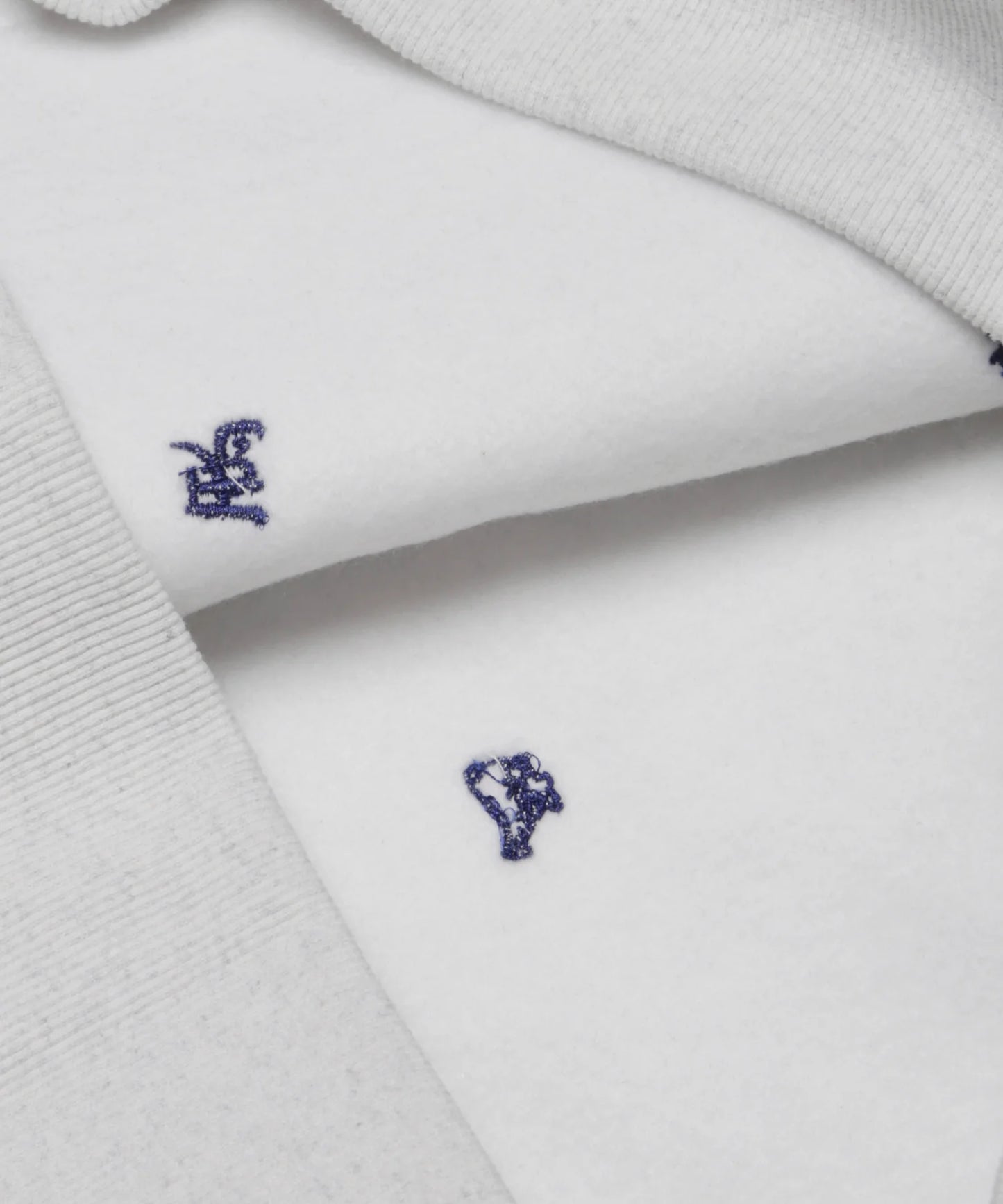 Full Pattern Icon Logo Zip‐up Hoodie