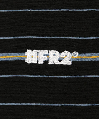 Oversized Stripe Polo Shirt