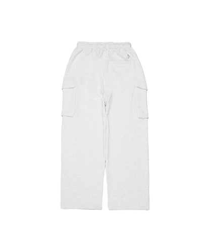 Wide Sweat Cargo Pants