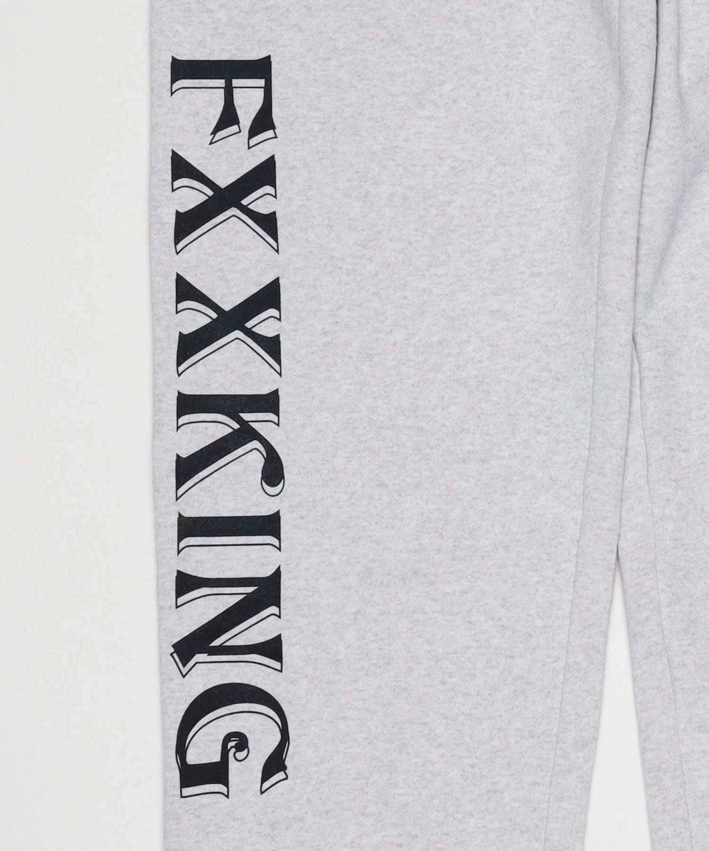 Embroidery Logo within Face Outline Sweat Pants