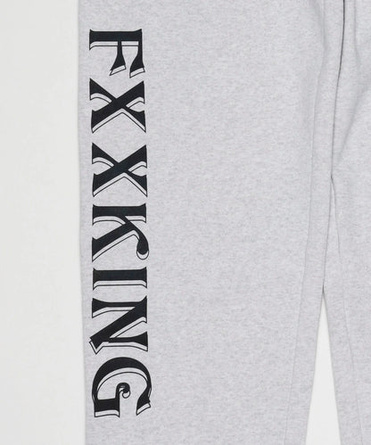 Embroidery Logo within Face Outline Sweat Pants