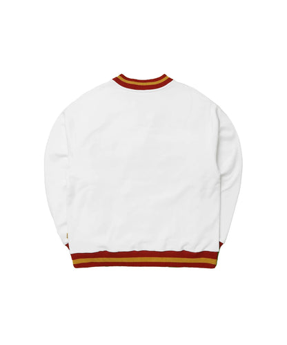 V-neck Line Rib Sweatshirt