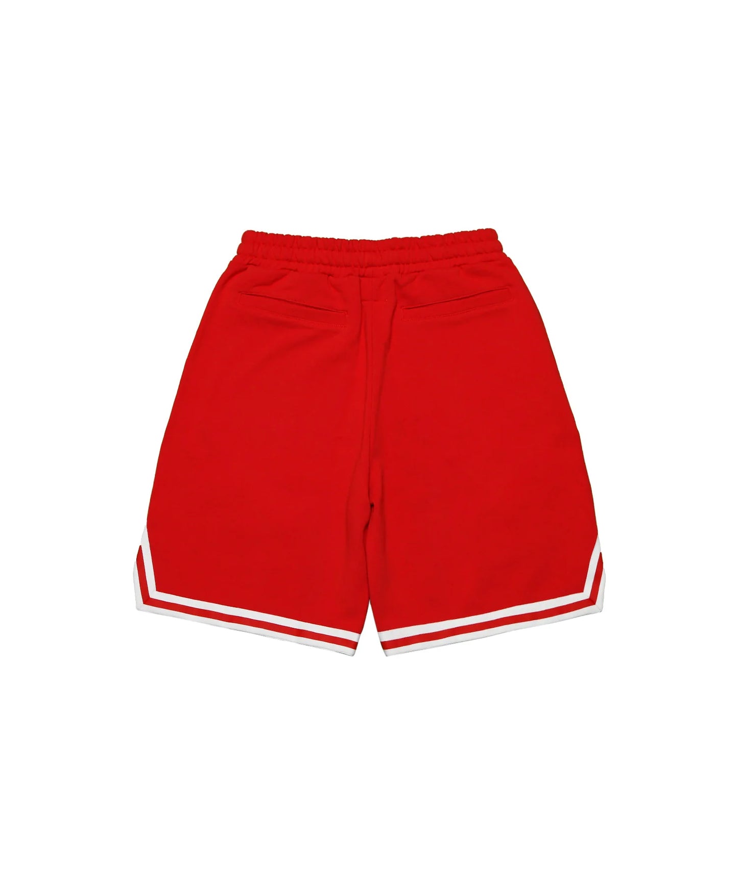 Rabbit Burger Embroidery Sweat Short Pants
