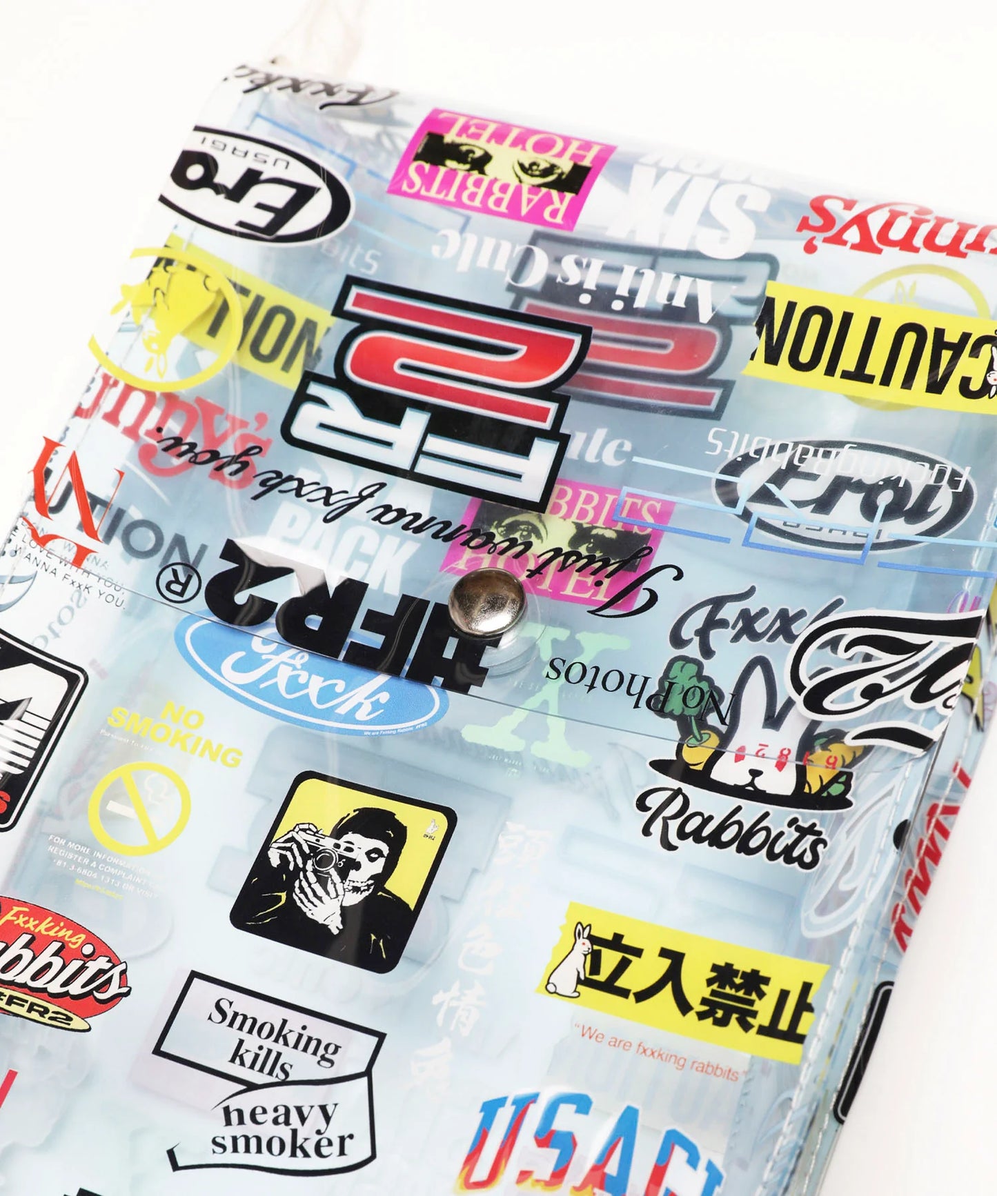#FR2 Logos Clear Sacoche Bag