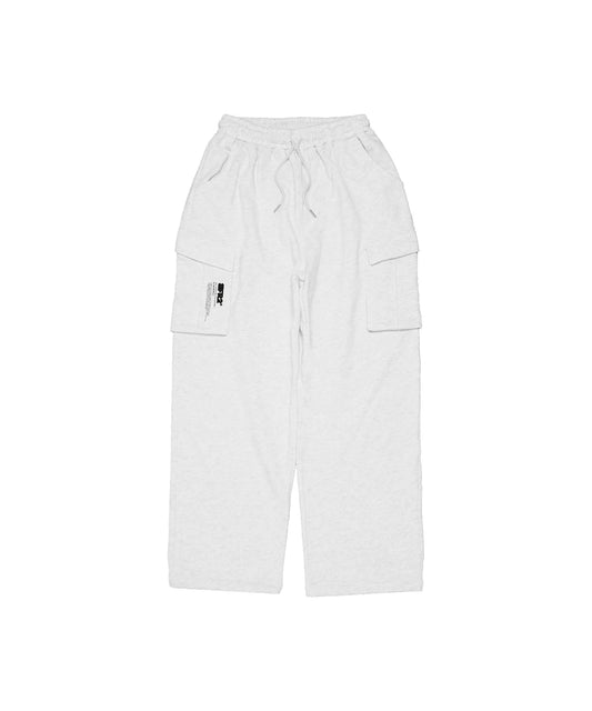 Wide Sweat Cargo Pants
