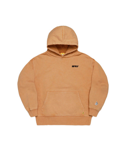 Acid Wash Embroidery Paisley Hoodie