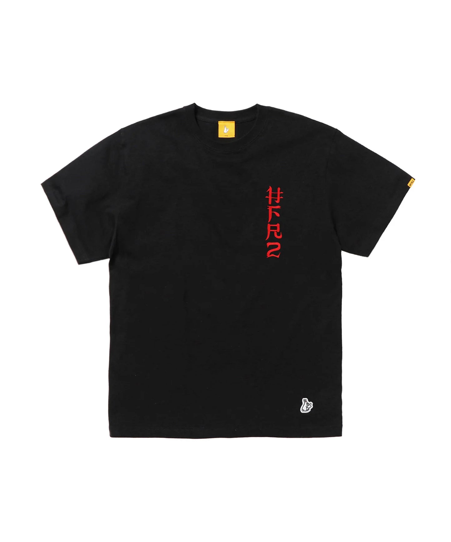 Embroidery 頭狂色情兎 T-shirt