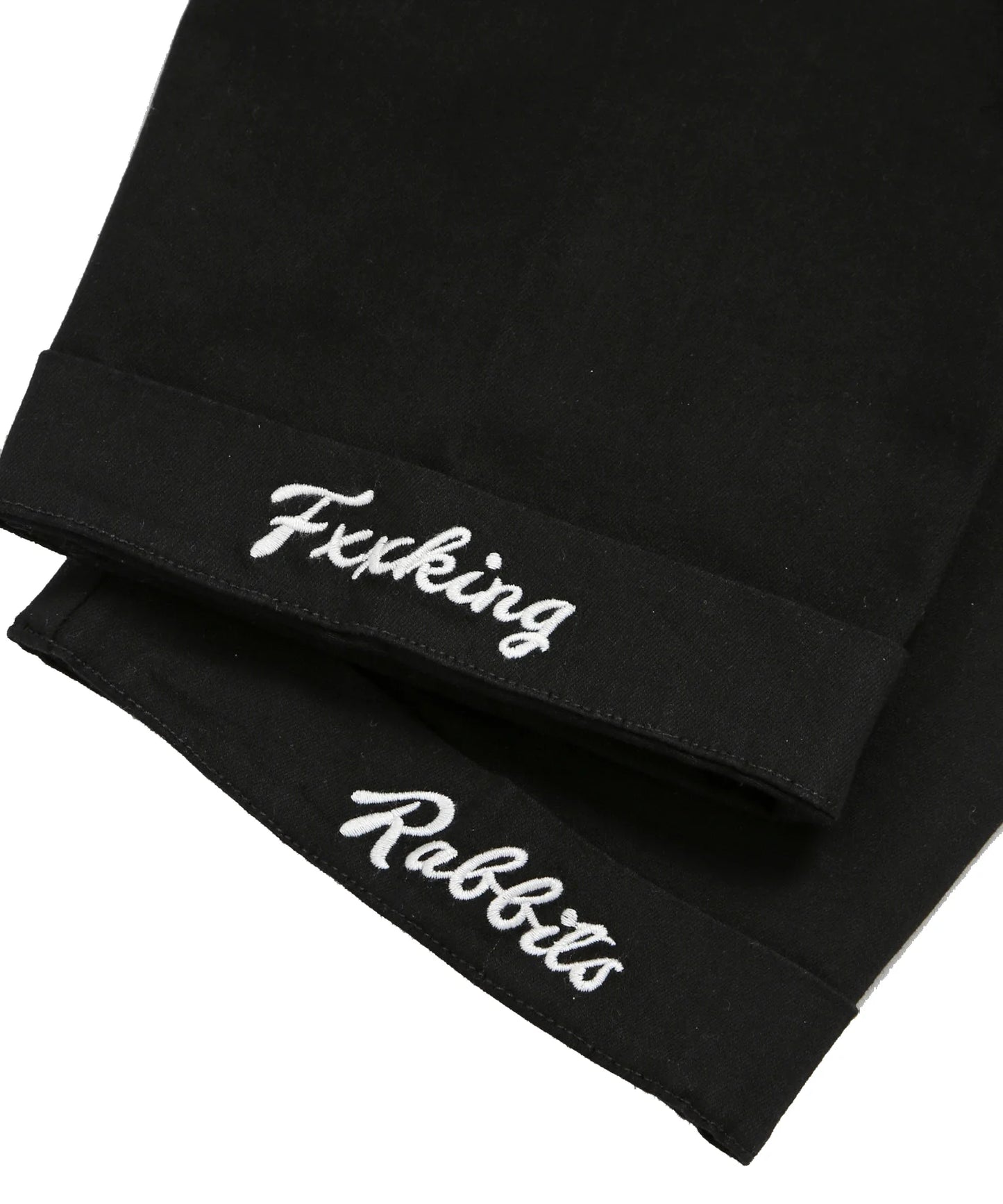 Embroidery High Tech Stretch Pants[FRP077]