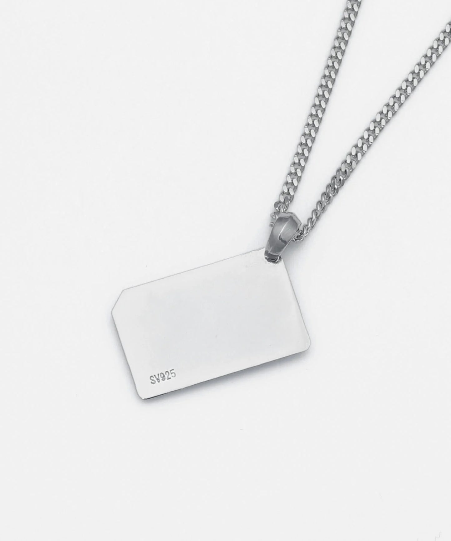 RTA Subway Card Necklace -Silver925-