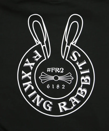 Logo within Face Outline Zip Hoodie