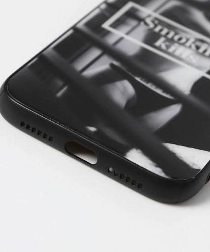 Semi nude iPhone 11 Pro Max Glass Case(Smoking kills)[FRA676]