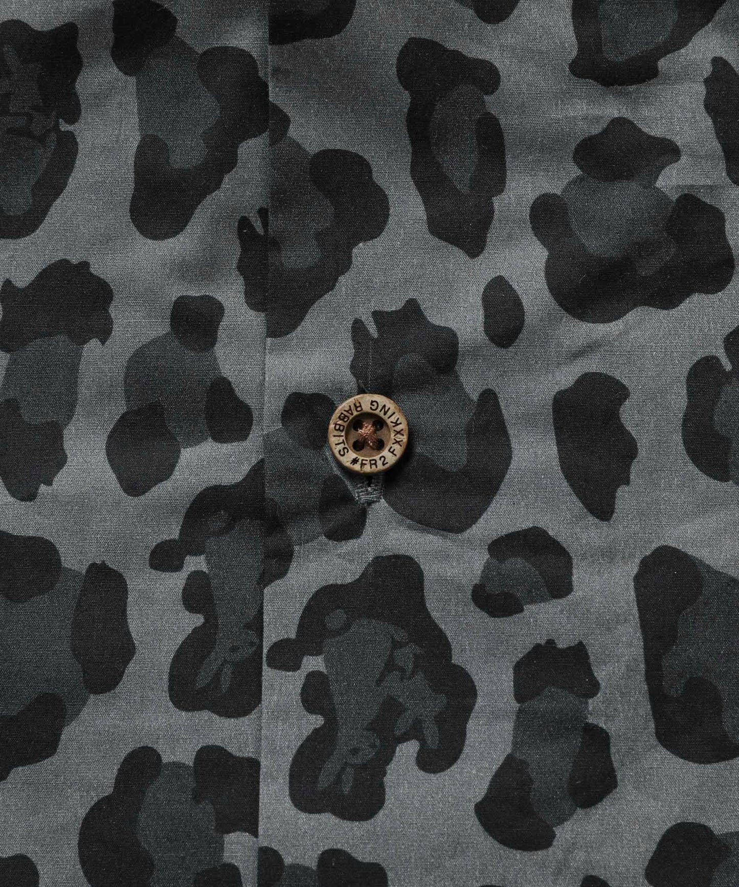 Fake Leopard Open collar shirt