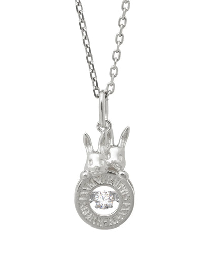 Dancing Stone Round Logo Necklace