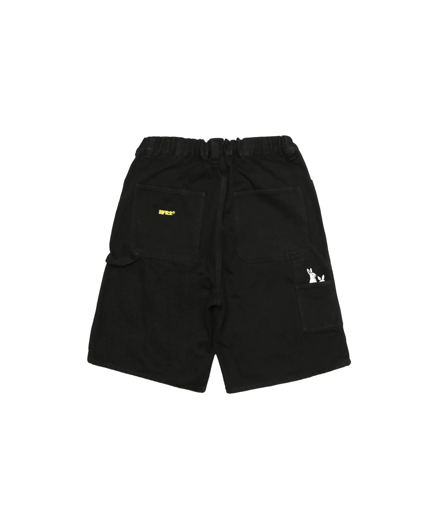 Back Pocket Icon Out Denim Short Pants