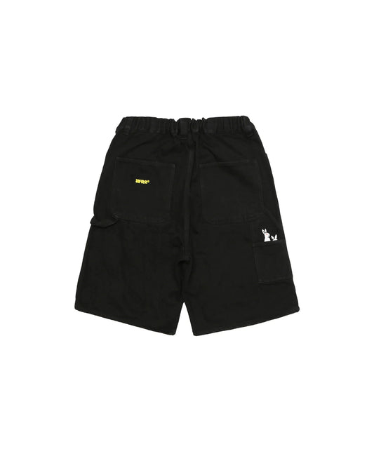 Back Pocket Icon Out Denim Short Pants