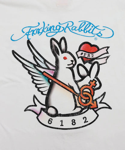 Rabbits Tattoo Garment Dye T-shirt