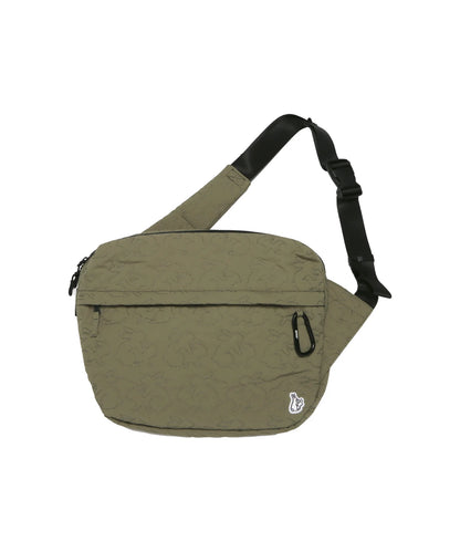 Rabbits Nylon Quilting Big Body Bag
