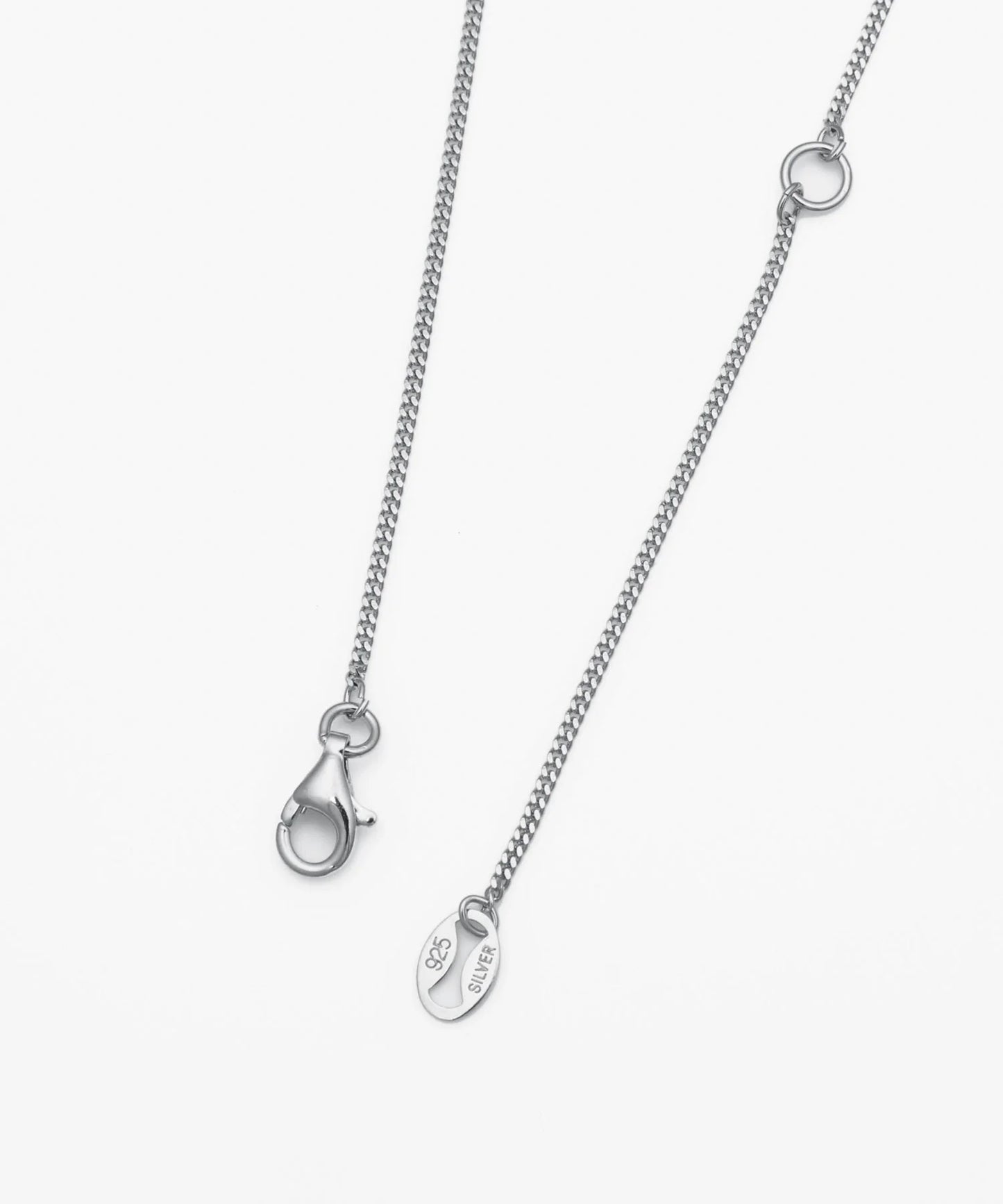 RTA Subway Card Necklace -Silver925-