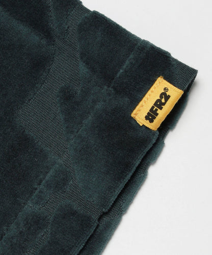 Pile Jacquard Rabbits Camo Short Sleeve Shirt