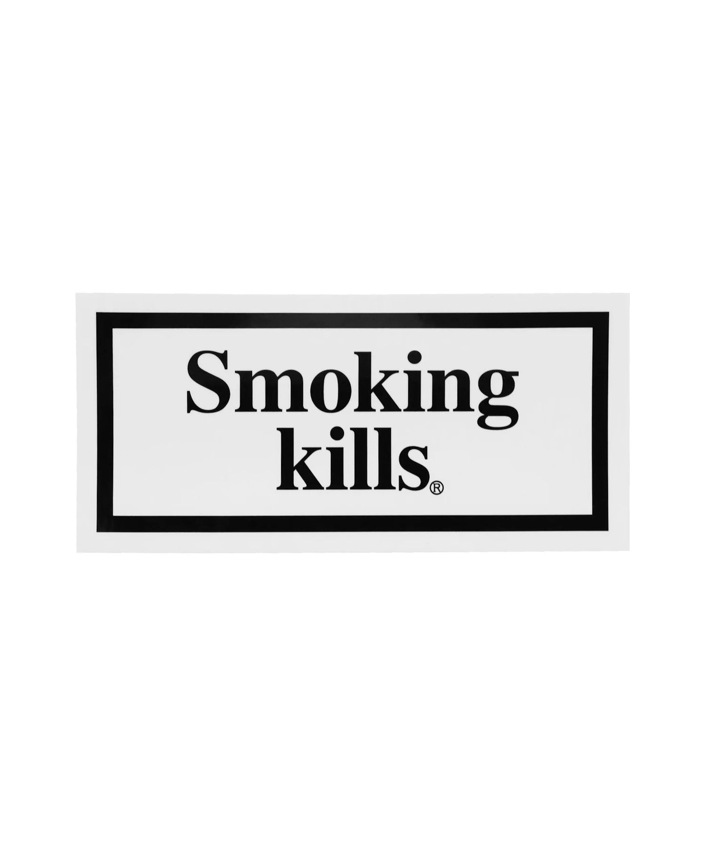 Smoking kills LOGO STICKER(L)