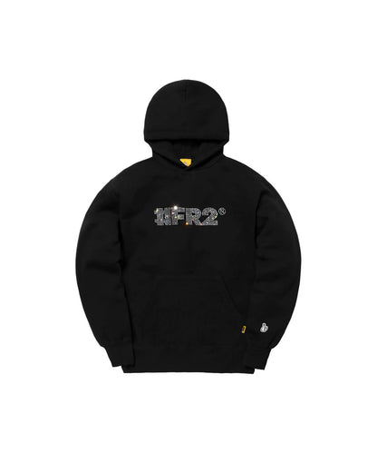 Rhinestone Logo Hoodie