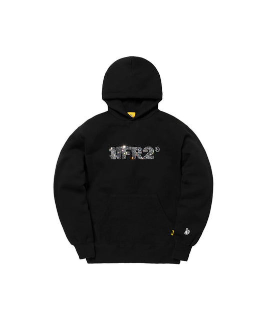 Rhinestone Logo Hoodie