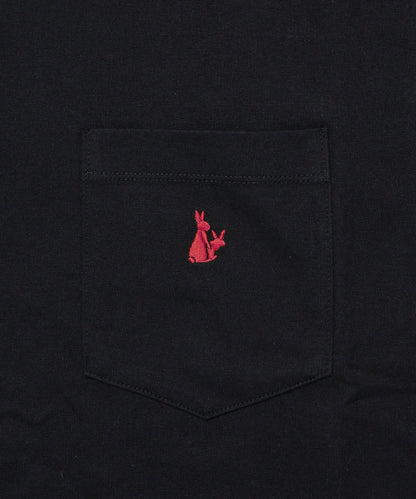 One point Icon Pocket T-shirt(Black)