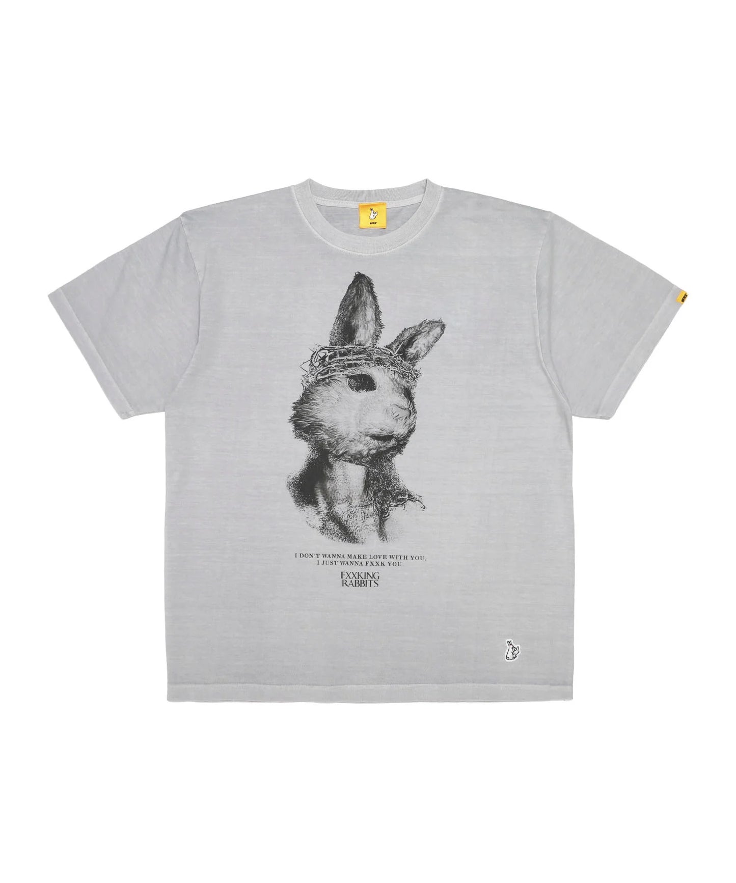 Rabbit Jesus Garment Dye T-shirt