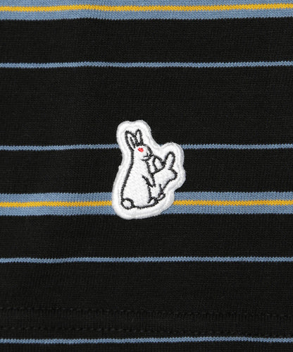 Oversized Stripe Polo Shirt